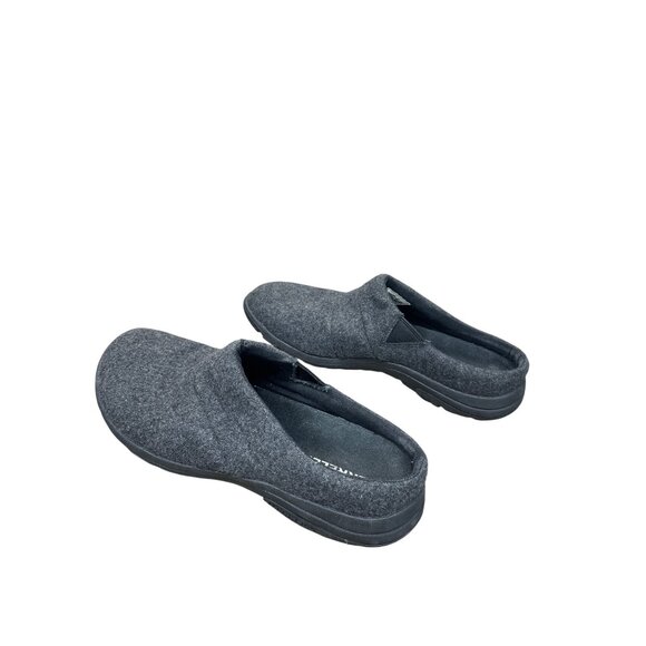 Merrell womans gray wool moc slip on casual shoes sz 8B SKU 9616 - Picture 4 of 10